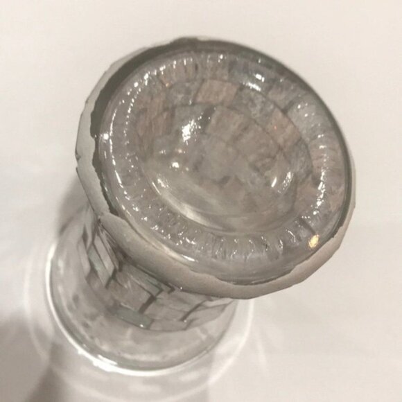 🪞✨ Iridescent Silver & Grey Mosaic Glass Toothbrush Holder - Picture 8 of 8